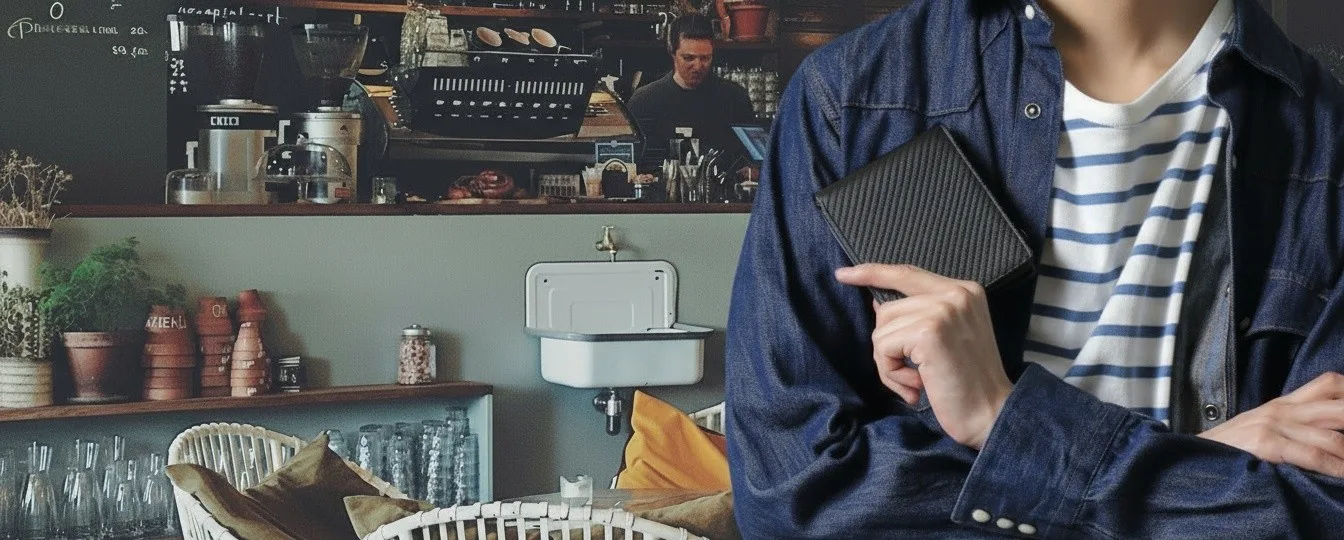 aliba メンズ財布 高級感あふれるデザイン